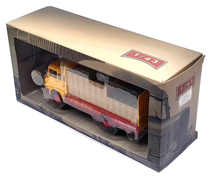Ixo Models 1/43 scale IX02B - Berliet Gak Truck VINI-PRIX - Yellow/Red