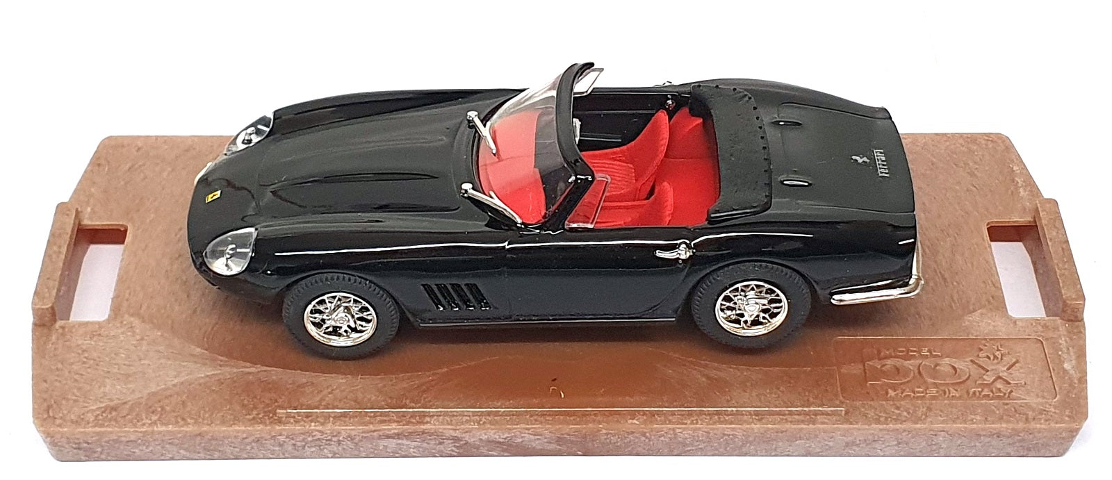 Box Model 1/43 Scale Diecast 8428 - Ferrari 275 GTB Spyder - Black