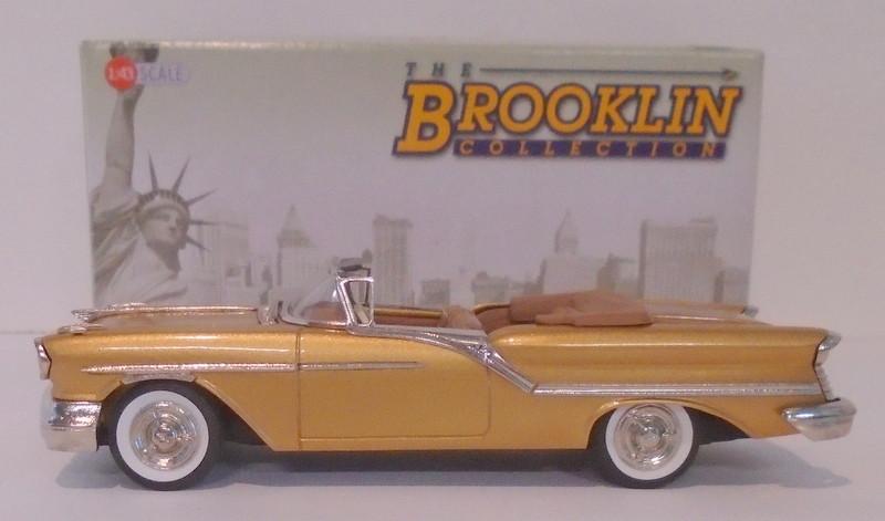 Brooklin 1/43 Scale BRK194 - 1957 Oldsmobile Super 88 2-Door Conv Gold Mist