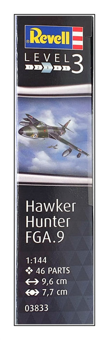 Revell 1/144 Scale Aircraft Kit 03833 - Hawker Hunter FGA.9