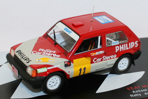 Altaya 1/43 Scale - Seat Marbella Proto - Rally De Tierra De Aviles 1988 #11