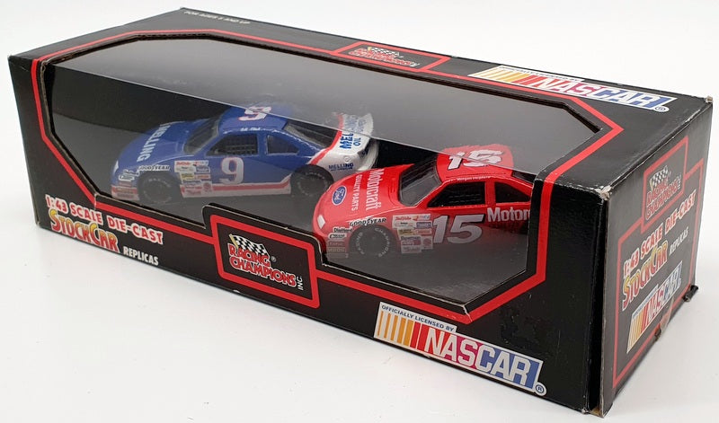 Racing Champions 1/43 Scale Nascars 070522 - Ford #9 & Ford #15