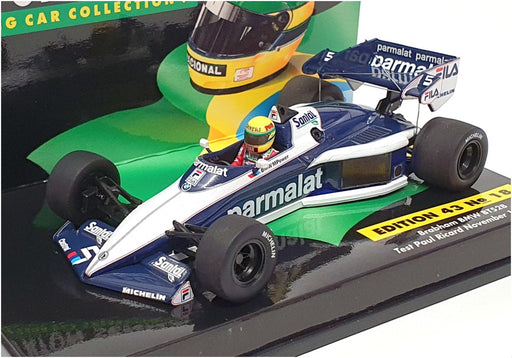 Minichamps 1/43 Scale 540 834399 - F1 Brabham BMW BT52B Test Nov 1983 Ricard