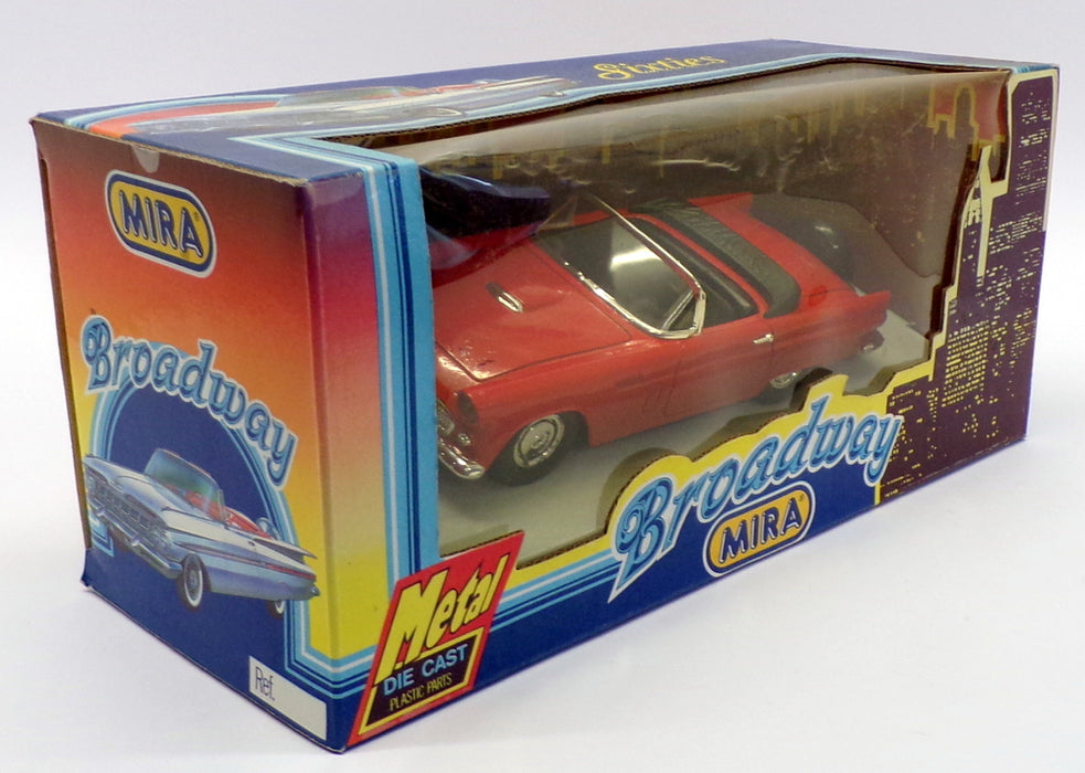Mira 1/24 Scale Model Car 2532 - 1956 Ford Thunderbird - Red