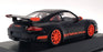 Minichamps 1/43 Scale WAP 020 128 17 - Porsche 911 GT3RS - Black/Orange