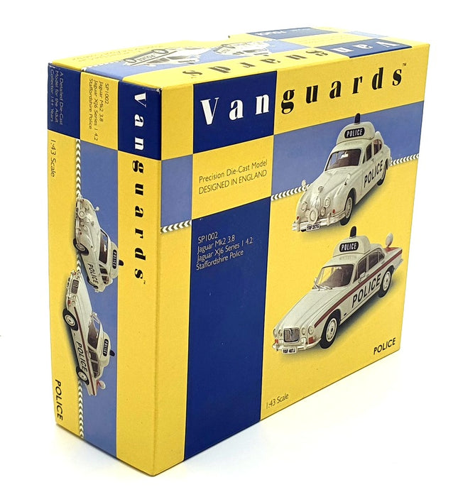 Vanguards 1/43 SP1002 Jaguar MK2 3.8 Jaguar XJ6 Series 1 4.2  Staff  Police Set