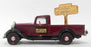 Brooklin 1/43 Scale BRK16A  013A  - 1935 Dodge Pick Up WMTC 1990 1 Of 100 Maroon