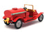 DJM 9.5cm Long Metal Model FE53 - Fire Engine Truck - Red