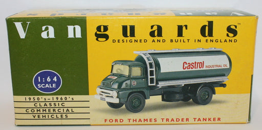 Vanguards 1/64 Scale VA9001 - Ford Thames Trader Tanker - Castrol