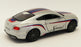 2012 Bentley Cont GT Speed - Silver - Kinsmart Pull Back & Go Metal Model Car