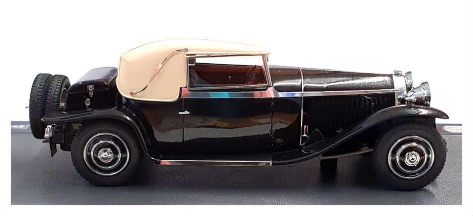 Matrix 1/43 Scale MX40205-031 - 1930 Bugatti Type 46 Faux Cabriolet - Black