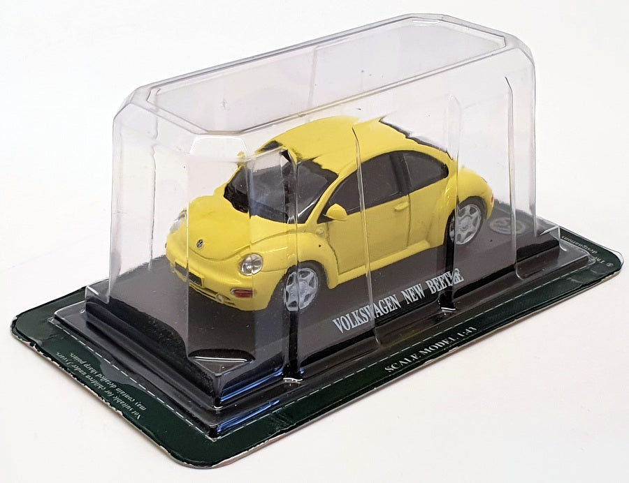 Altaya 1/43 Scale Model Car AL41020E - Volkswagen New Beetle - Yellow