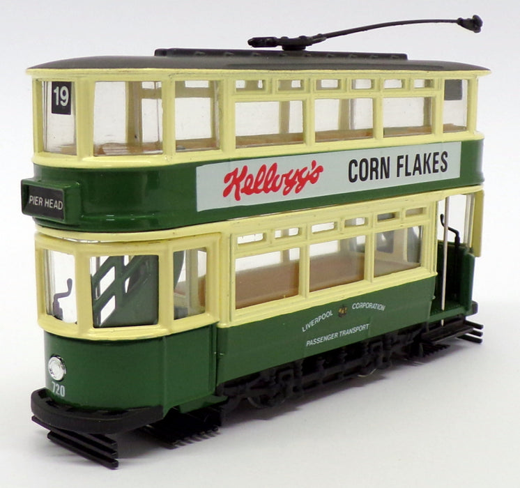 Corgi Appx 12cm Long Diecast 97296 - Liverpool Corporation Tram Car