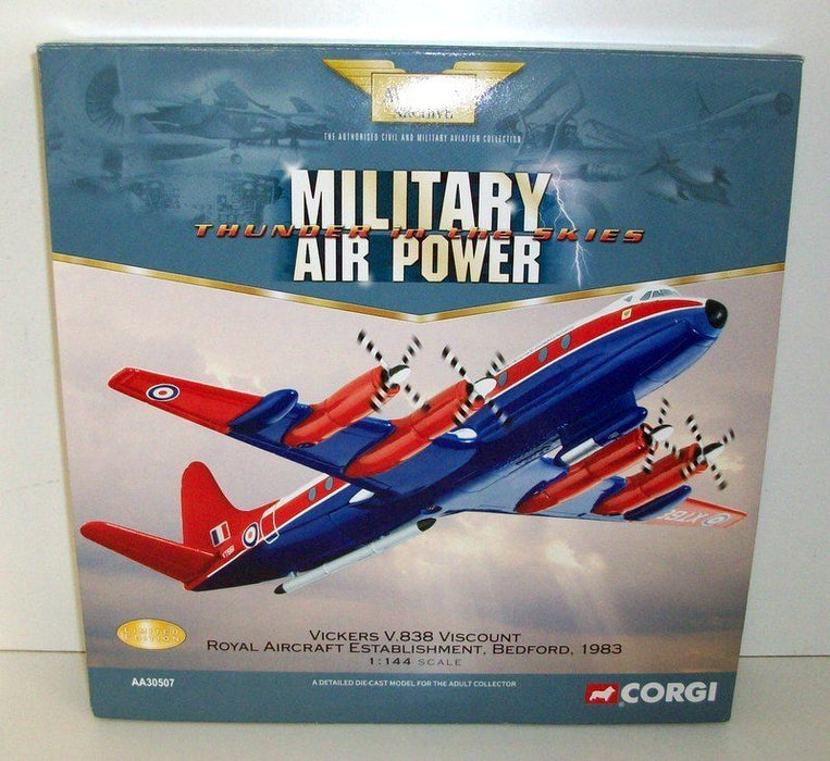 Corgi 1/144 AA30507 Vickers V.838 Viscount Royal aircraft establishment