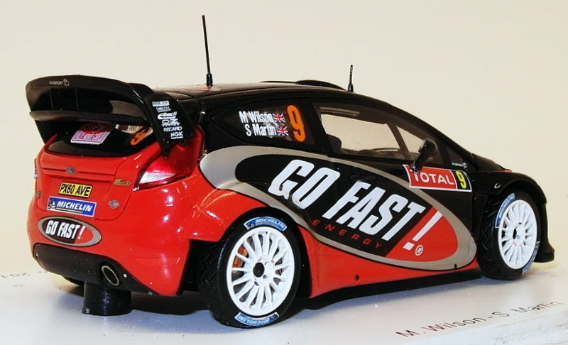 Spark 1/43 Scale S3344 - Ford Fiesta RS #9 11Th WRC M.Carlo 2012 Wilson/Martin