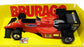 Burago 1/24 Scale Model Car 6111 - F1 Ferrari 126 C4 Turbo - G.Berger