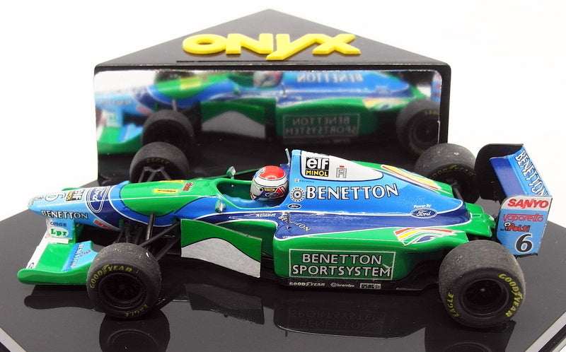 Onyx 1/43 Scale Model Car 205B - F1 Benetton Ford B194 - J.Verstappen