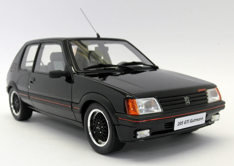 Otto 1/18 Scale Resin - OT796 Peugeot 205 GTi Gutmann Black