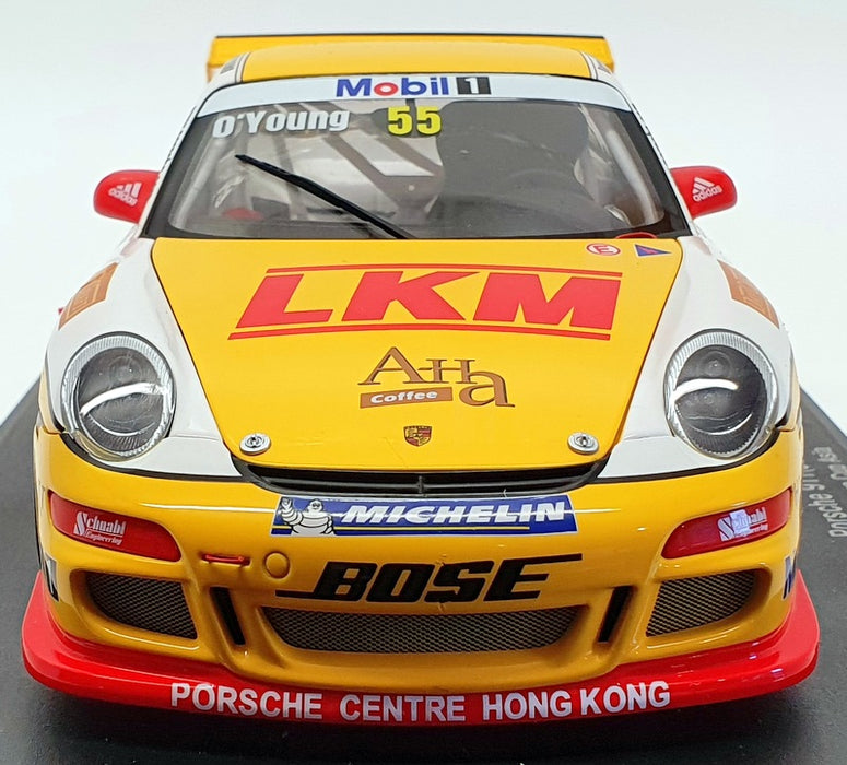 Autoart 1/18 Scale 80785 - 911 997 GT3CUP #55 LKM 2007 Darryl O'Young