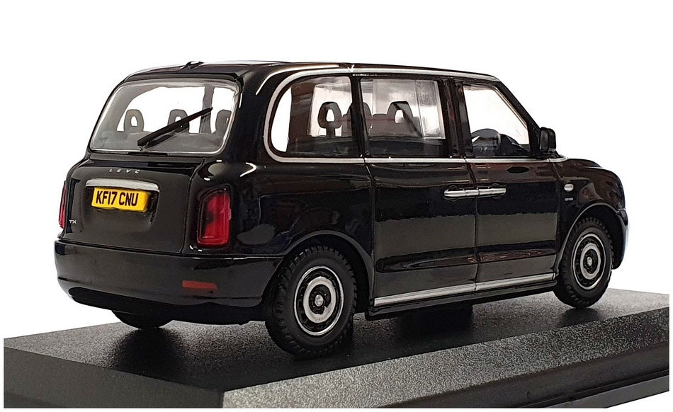 Oxford Diecast 1/43 Scale 43TX5001 - LEVC TX London Electric Taxi - Black