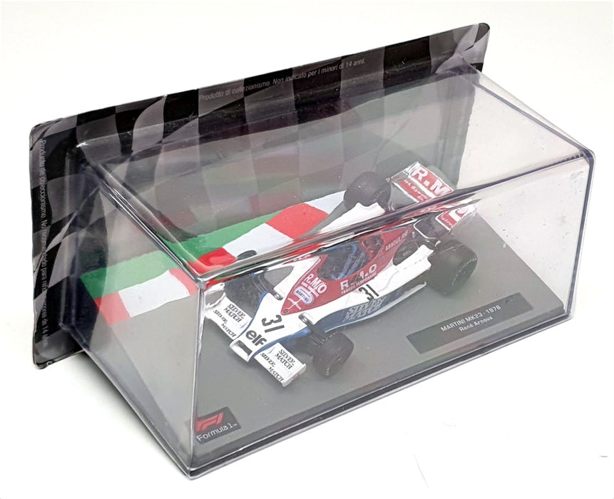 BAM KITS 1:43 - Model race car - F.1 Martini Mk23 Ford Renè Arnoux GP BAM KITS 1:43 - Model race car - F.1 Martini Mk23 Ford Renè Arnoux GP