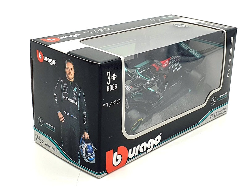 Burago 1/43 Scale #18 38038 Mercedes AMG F1 W12 E Performance L.Hamilton