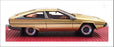 Matrix 1/43 Scale MX41001-182 - 1977 Jaguar Ascot Bertone - Met Gold