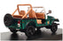 Greenlight 1/43 Scale 86574 - 1976 Jeep CJ-7 "Ace Ventura" - Green