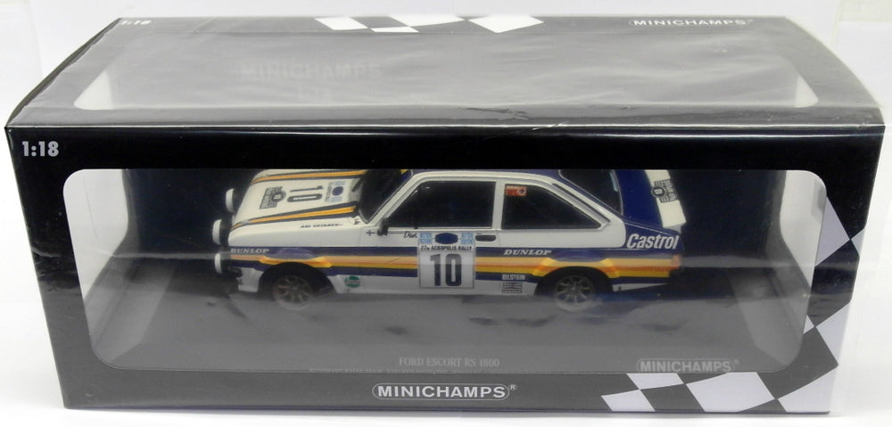Minichamps 1/18 Scale 155 808710 - Ford Escort RS 1800 - Acropolis Rally 1980