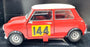 Solido 1/18 Scale Diecast  8023 - Mini Cooper S 1964 Rally #144 - Red