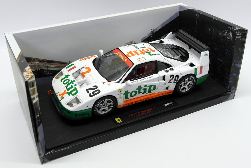Hot Wheels 1/18 Scale - P9921 Ferrari F40 Competizione Le Mans 1994 #29