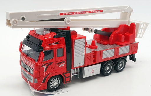 Kandy Toys 20cm Long TY4196 - Fire Engine Pull Back And Go - Red