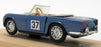Eligor 1/43 Scale Model Car 1135 Triumph TR5 1968 #37 Coupe Des Alpes - Met Blue