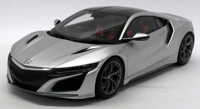 Kyosho 1/18 Scale Resin - KSR18023S Honda NSX Silver