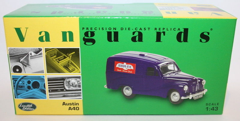 Vanguards 1/43 Scale VA00317 - Austin A40 Van - Birds Eye