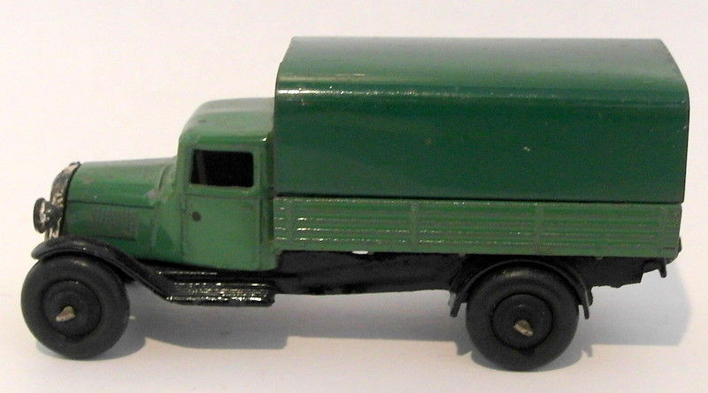 Vintage Dinky 25B/3 - Covered Wagon - Green In Collecta Box