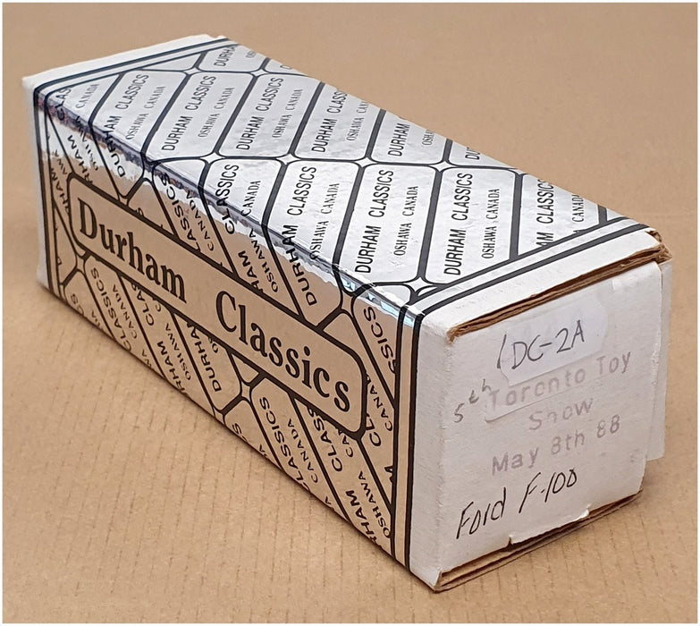 Durham Classics 1/43 Scale DC-2A - 1953 F-100 Ford Pick Up - Met Green