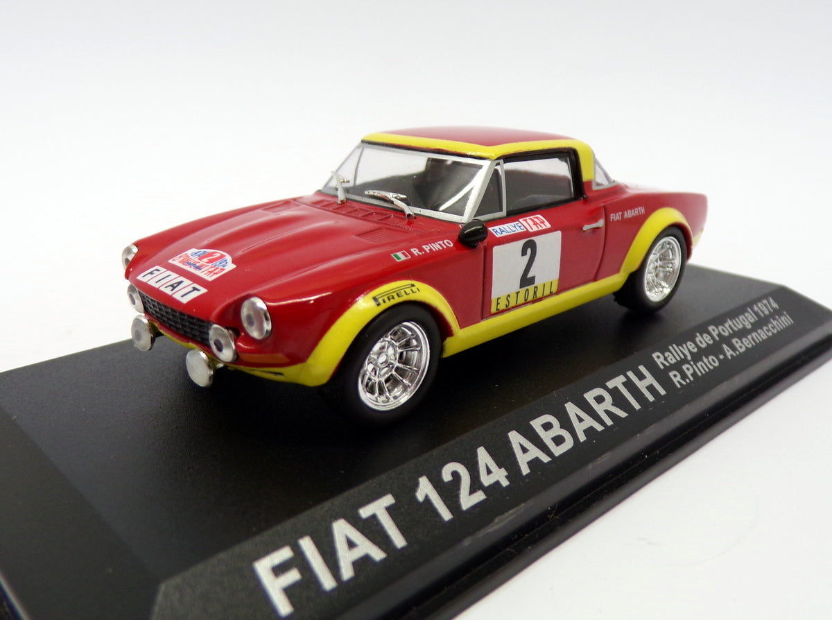 Altaya 1/43 Scale AL121219W - Fiat 124 Abarth - Portugal Rally