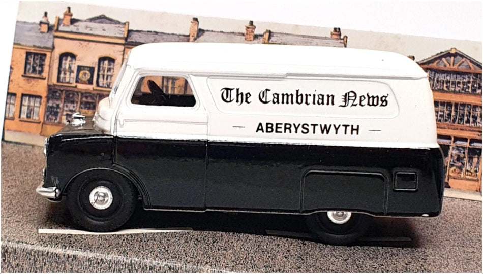 Corgi 1/43 Scale D981 - Bedford CA Van The Cambrian News - Black/White