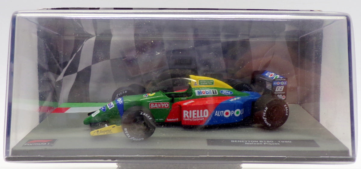 Altaya 1/43 Scale 22220N - F1 Benetton B190 1990 - #20 Nelsen Piquet