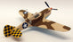 Armour 1/48 Scale Diecast - B11E745 Warhawk P40L Checker Board