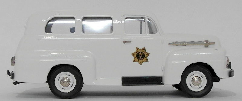 Brooklin 1/43 Scale BRK42B  - 1952 Ford F-1 Ranger Colorado State Police White