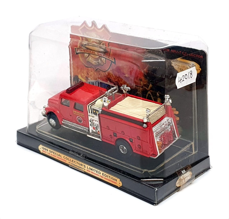 Road Champs 14cm Long 42018 - New Orleans Fire Engine Truck - Red