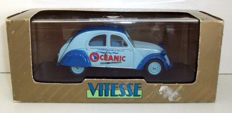 VITESSE 1/43 - L038 CITROEN 2CV OCEANIC 1955 - BLUE