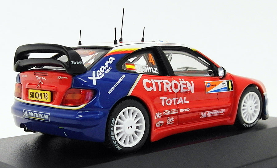 Ixo 1/43 Scale RAM154 - Citron Xsara WRC - #4 Winner Argentina 2004