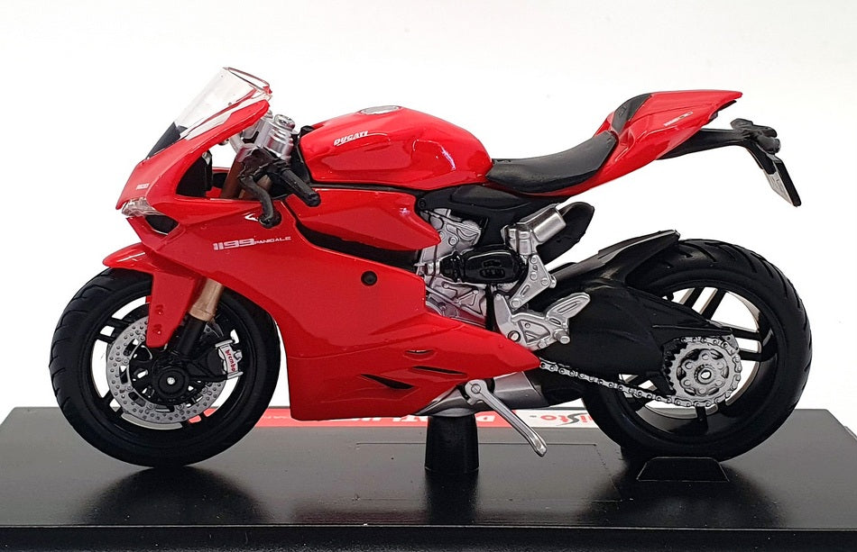 Maisto 1/18 Scale Motorbike 11092 - Ducati 1199 - Red