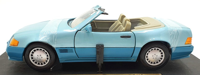 Maisto 1/18 Scale Diecast - 31801 Mercedes Benz 500SL 1989 - Turquoise