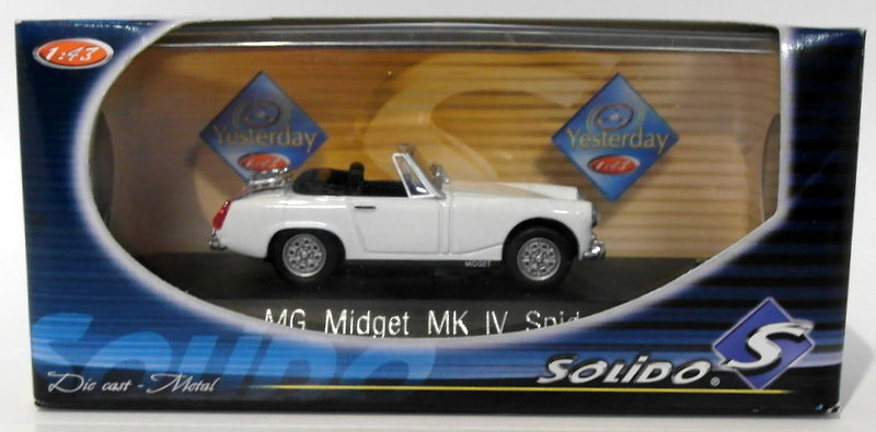 Solido 1/43 Scale Diecast 1851 - MG Midget MkIV - White