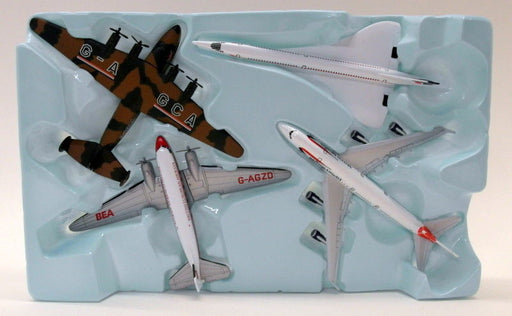 Corgi Small Scale Diecast - CSCA15004 Boeing Clipper DC-3 Concorde & Boeing 747