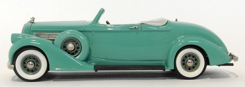 Brooklin 1/43 Scale BRK126 - 1936 Pierce Arrow Convertible Greentone